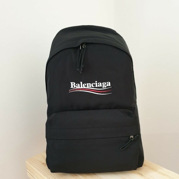 balenciaga nylon backpack